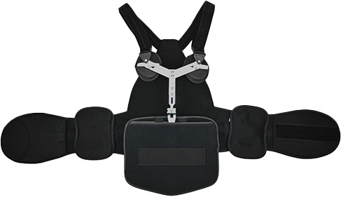 TLSO with Adjustable Thoracic Support 17”