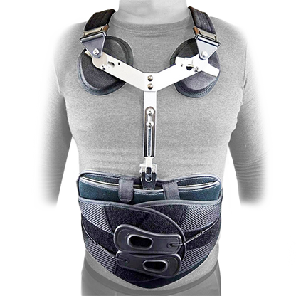 TLSO with Adjustable Thoracic Support 17”